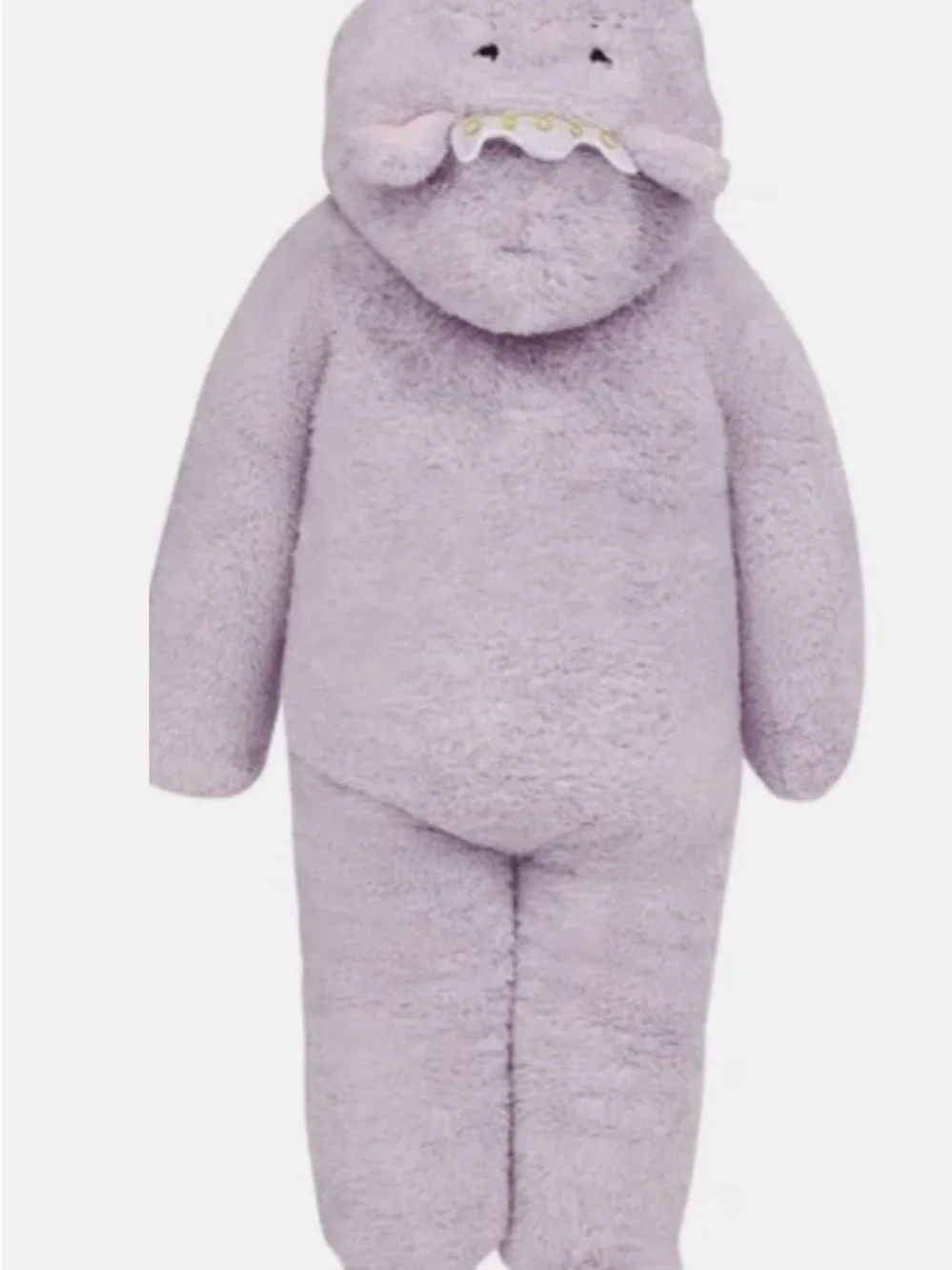 Koala Baby 3-6 m Purple Snowsuit Cat Hooded 1-Piece Plush Pram Faux Fur Bunting